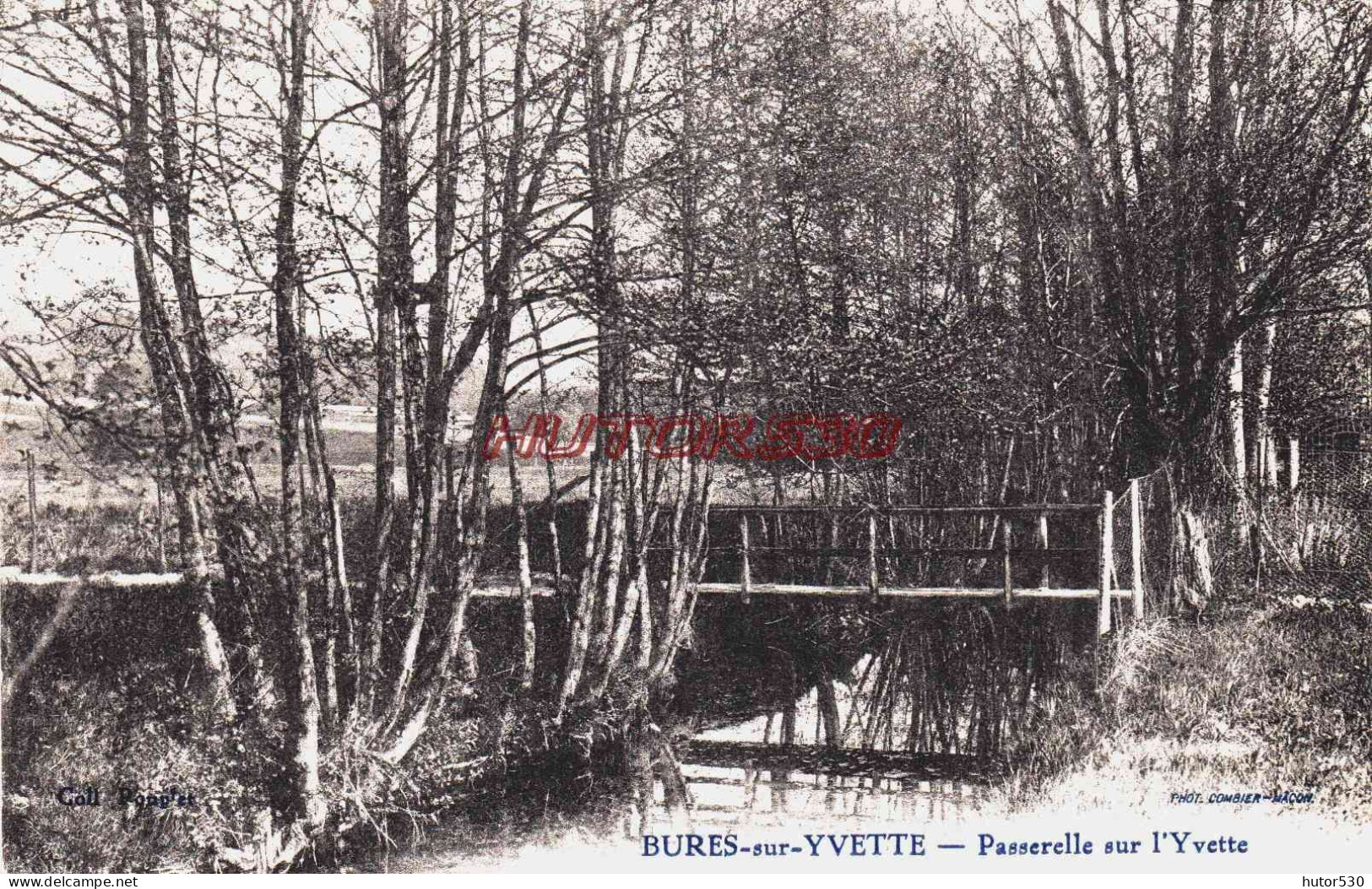 CPA BURES SUR YVETTE - PASSERELLE SUR L'YVETTE - Bures Sur Yvette