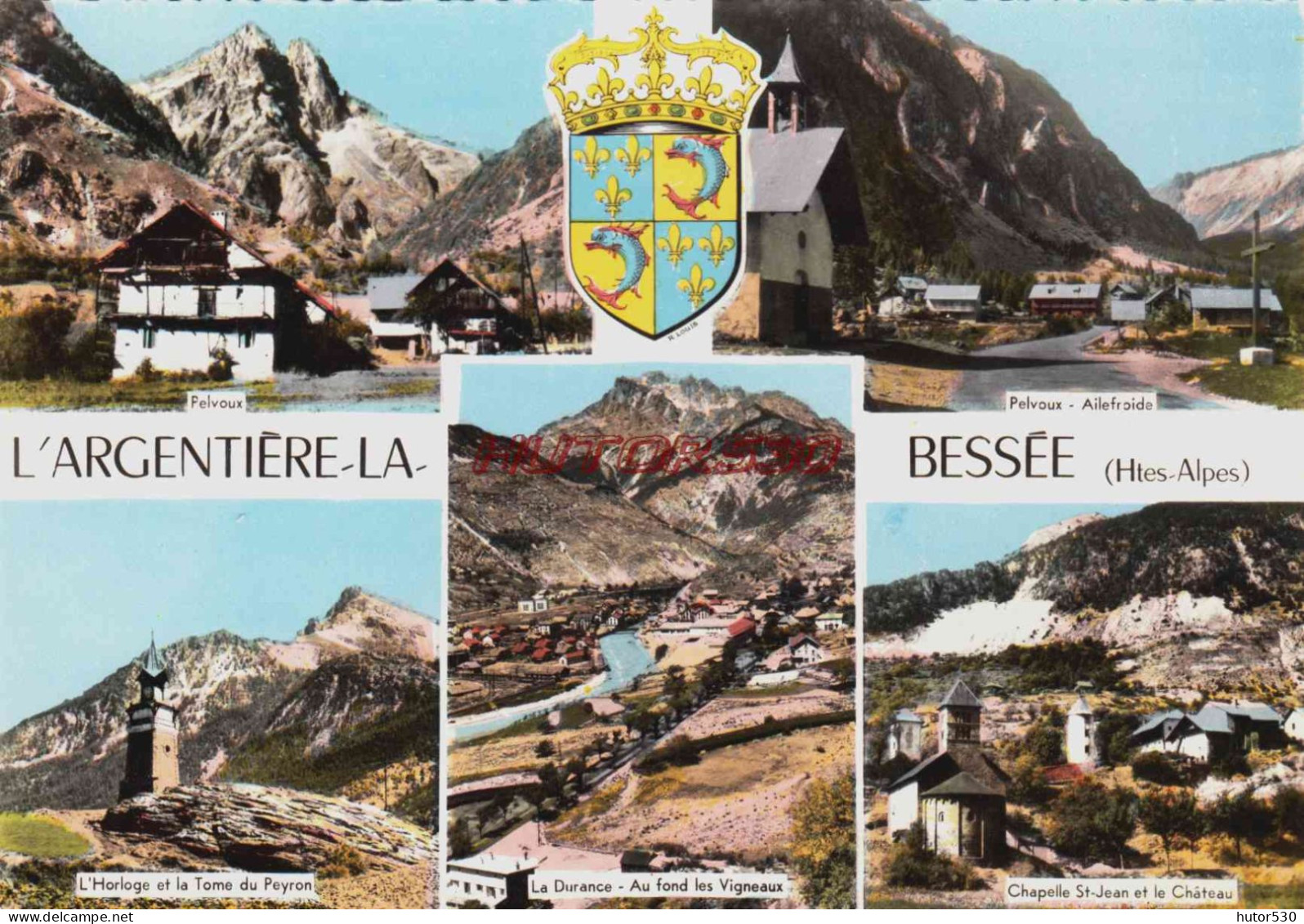 CP L'ARGENTIERE LA BESSEE - HAUTES ALPES -  - L'Argentiere La Besse