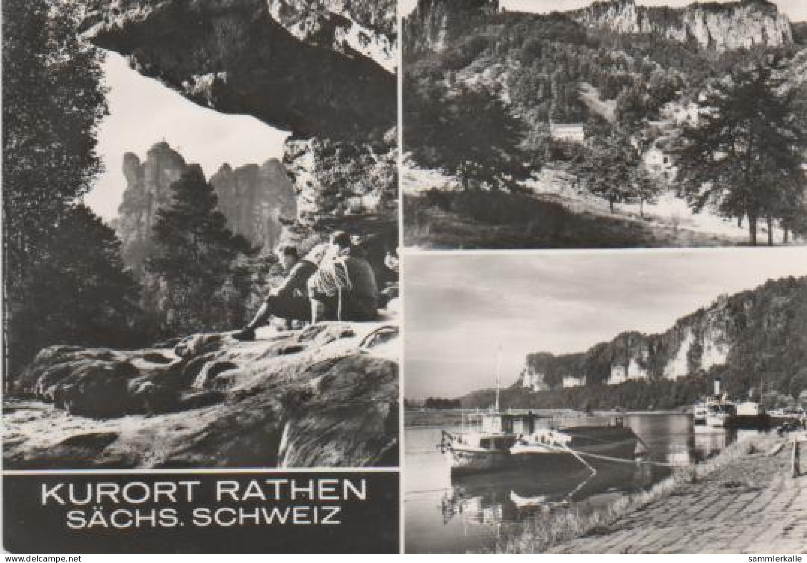 9025 - Königstein - Kurort Rathen - Sächs. Schweiz - Ca. 1955 - Koenigstein (Saechs. Schw.)