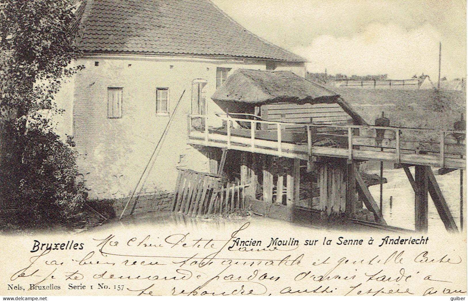 Bruxelles Anderlecht Ancien Moulin Sur La Senne - Anderlecht