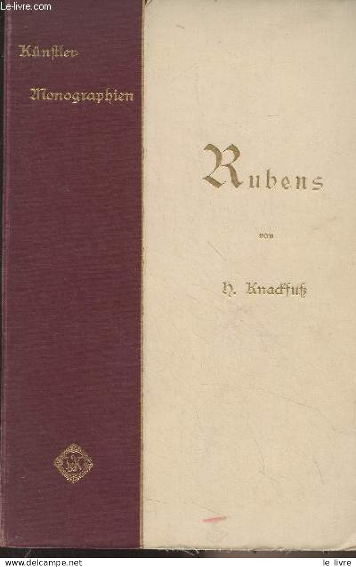 Rubens - "Künstler-monographien" - II - Knackfuss H. - 1897 - Otros & Sin Clasificación