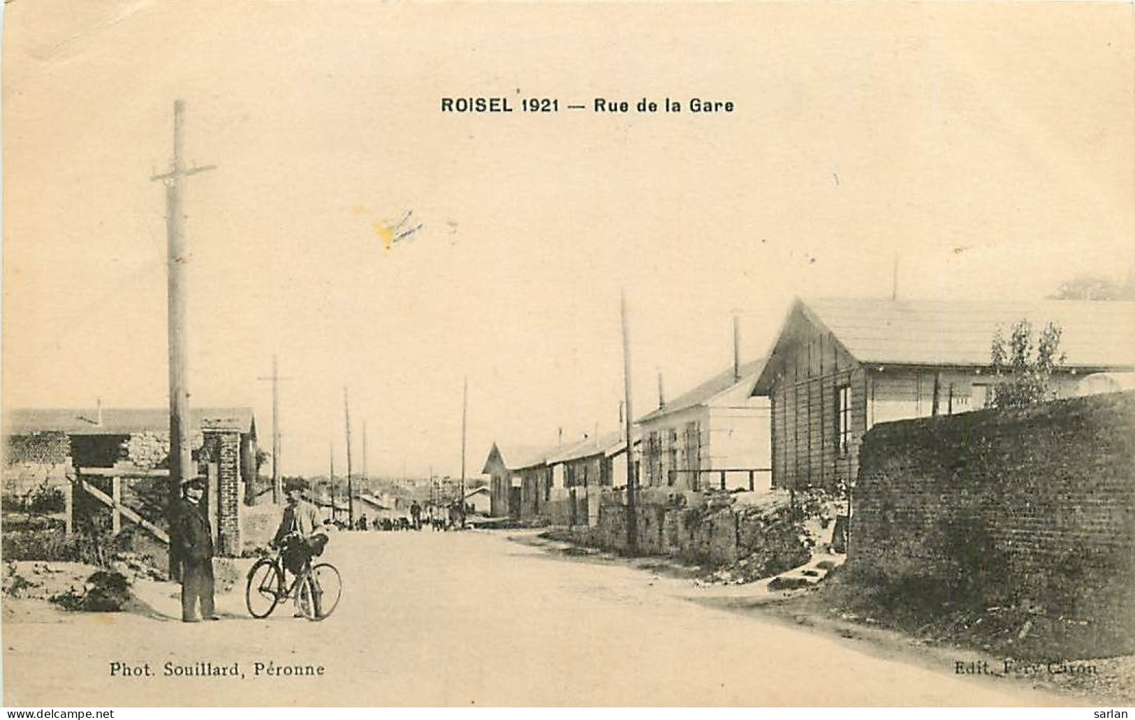 80 ♥ ROISEL ♥ Rue De La Gare , *  464 31 - Roisel