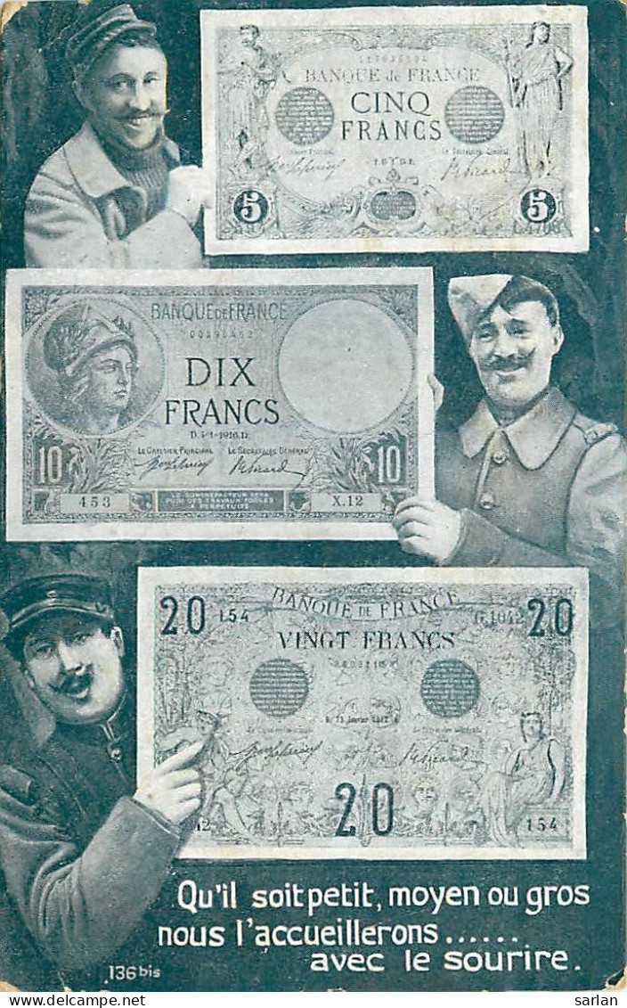 Militaria , Billets De Banque  , *  464 01 - Monnaies (représentations)