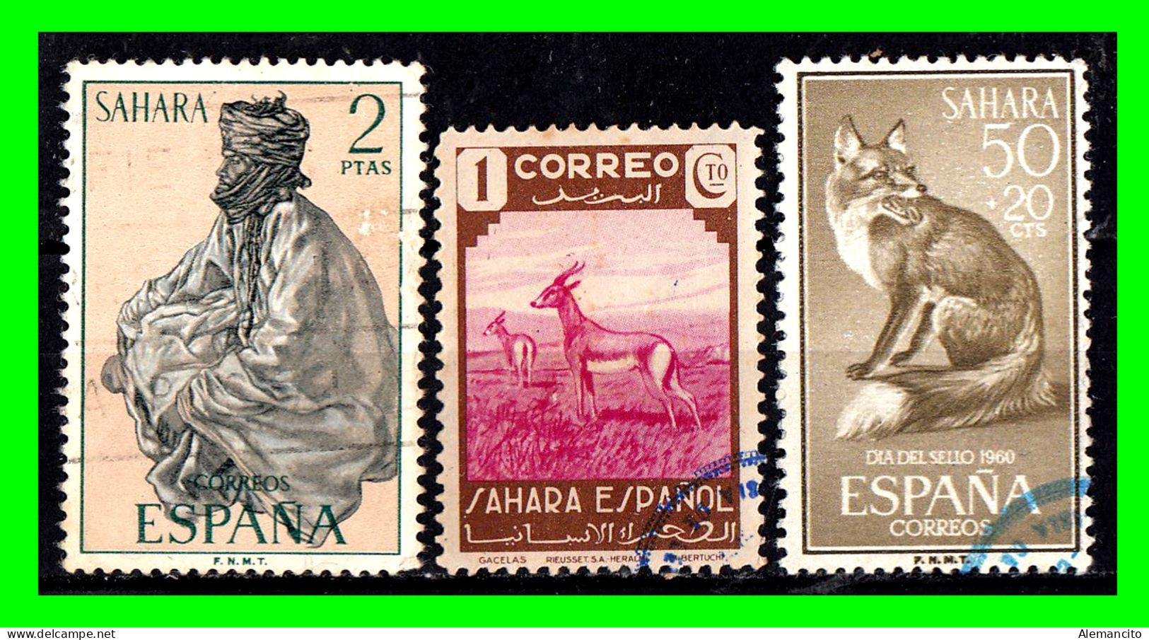 SAHARA COLONIA ESPAÑOLA ( ESPAÑA ) .-  SELLOS  AÑOS 1943 - 65  .- - Sahara Español