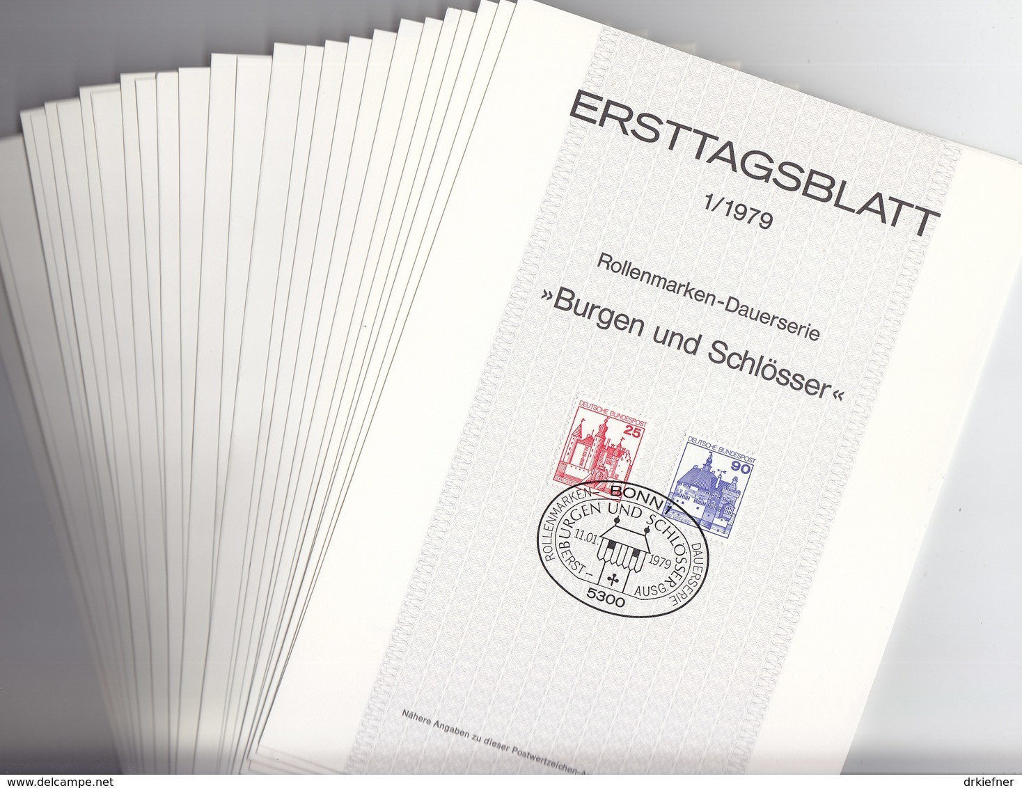 BRD ETB Jahrgang 1979, 27 Ersttagsblätter, Komplett - Otros & Sin Clasificación