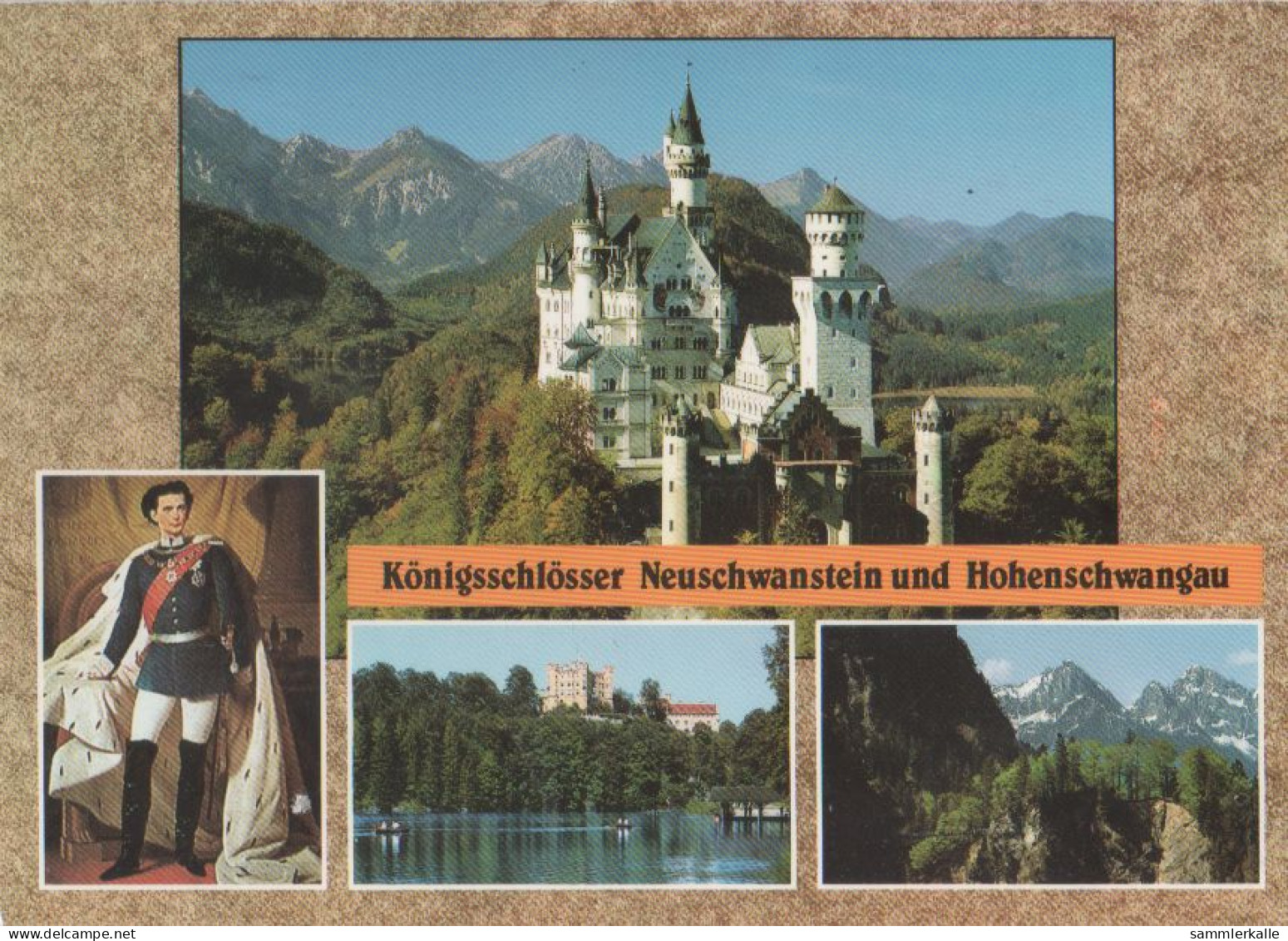 30120 - Schwangau Neuschwanstein - Mit Hohenschwangau - 1997 - Fuessen