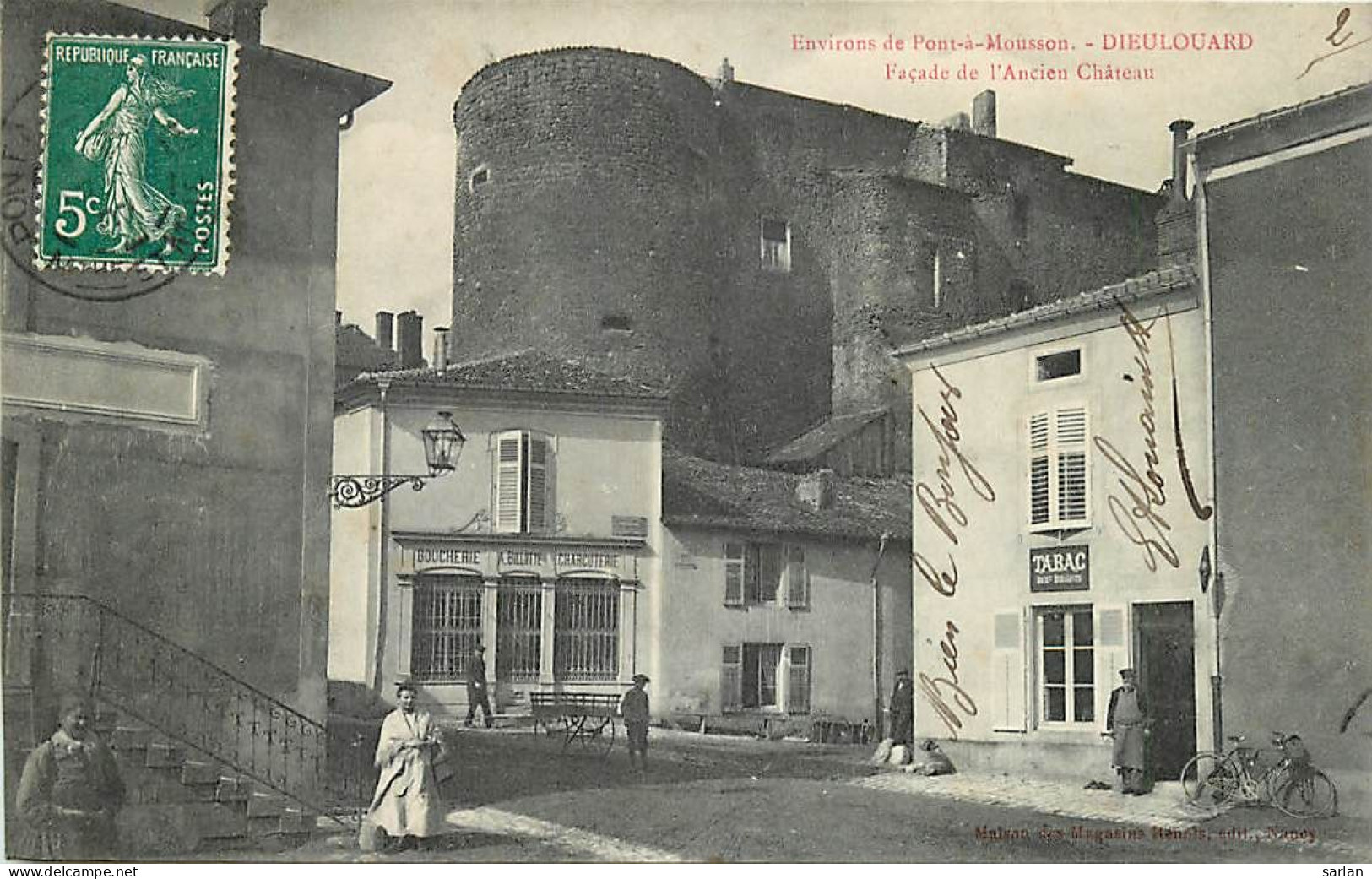 54 ♥ DIEULOUARD ♥ , Facade De L Ancien Chateau , * 465 18 - Dieulouard