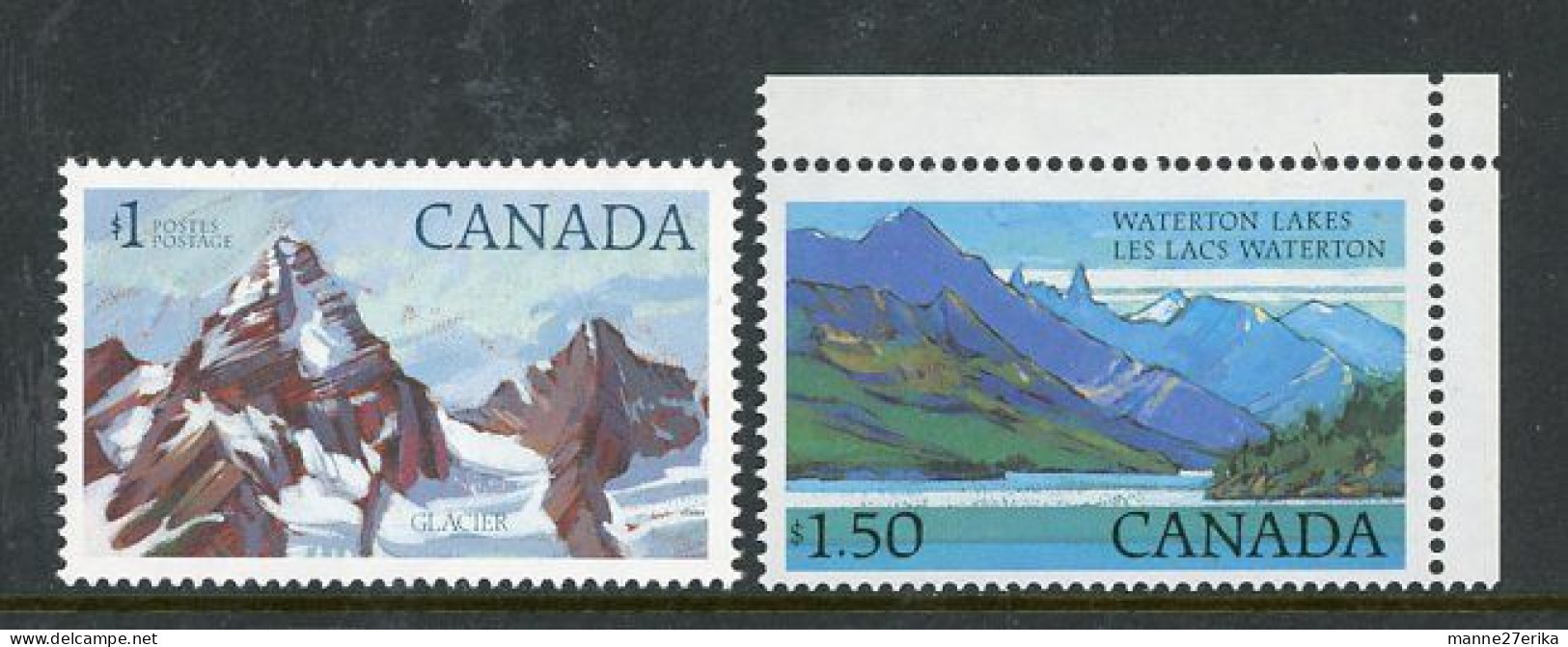 Canada MNH 1982-87 High Value National Park Definitives - Unused Stamps