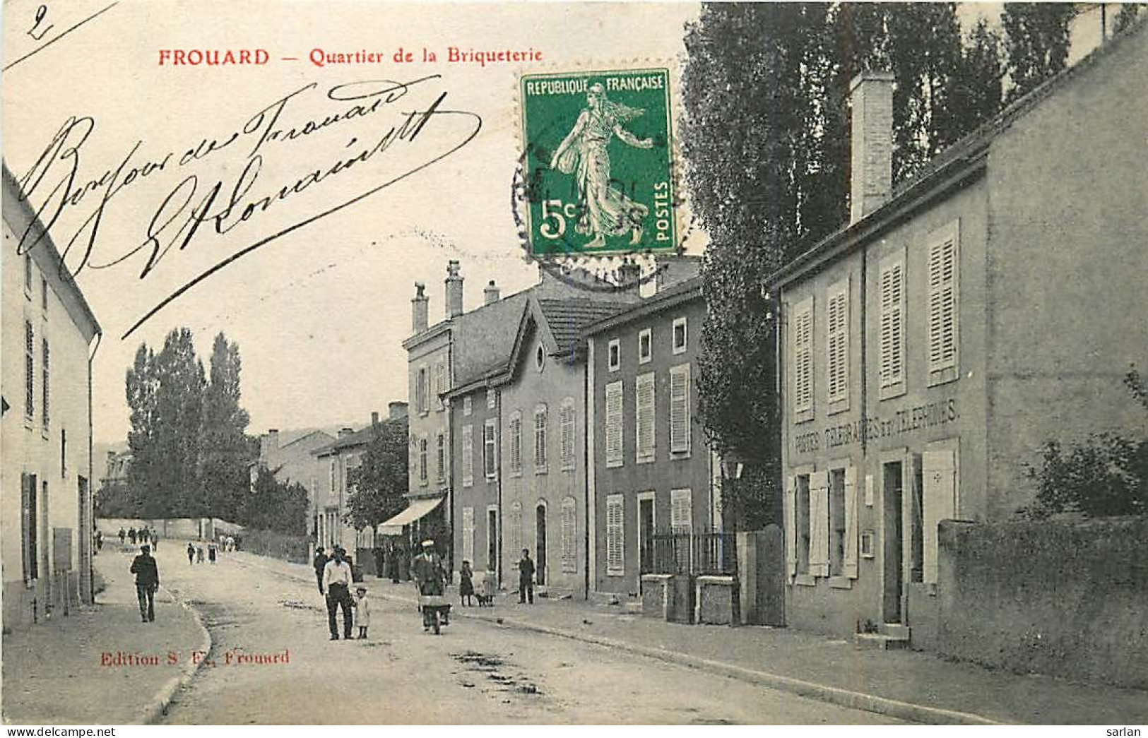 54 ♥ FROUARD ♥ Quartier De La Briqueterie ( Poste PTT ) , * 467 14 - Frouard