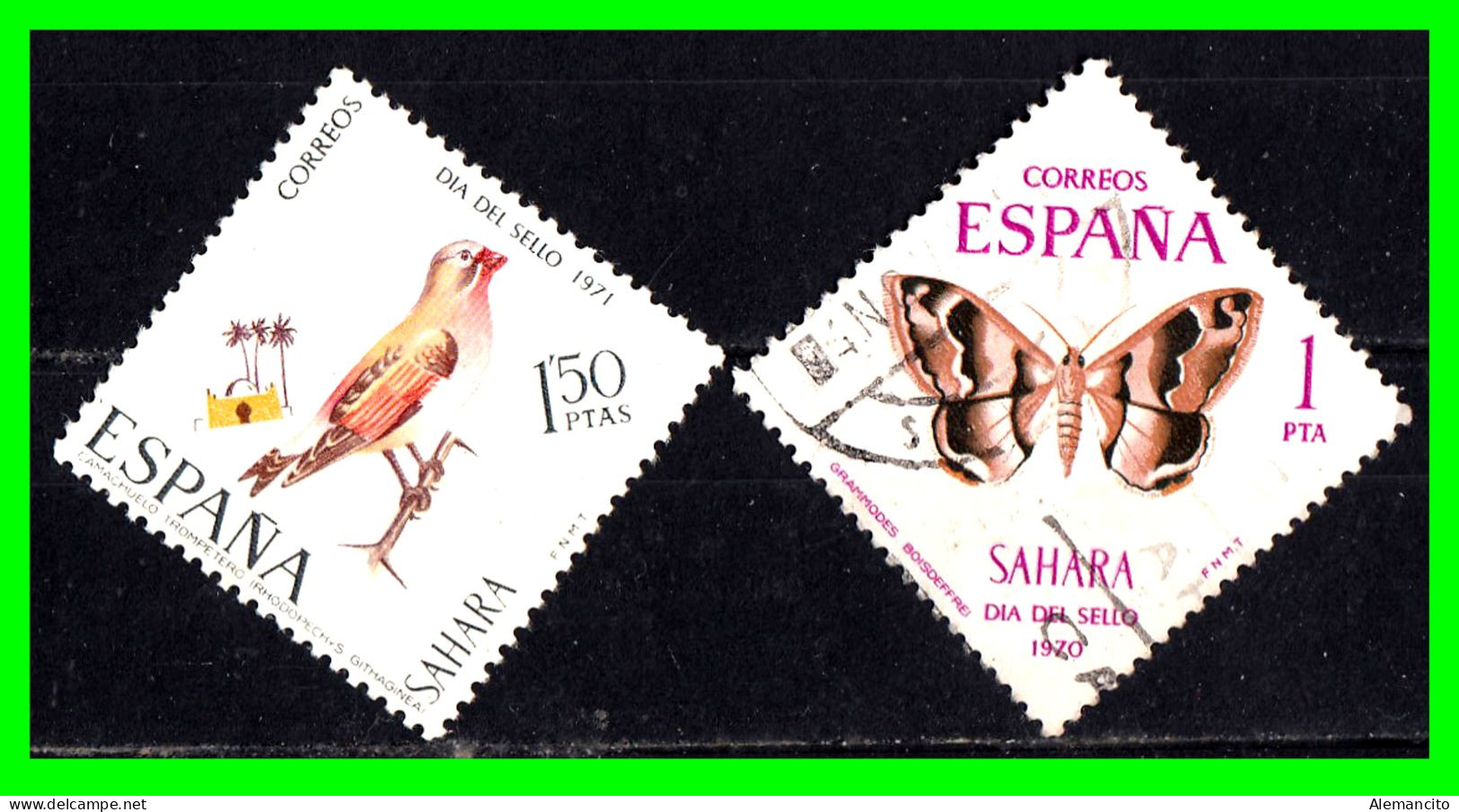 SAHARA COLONIA ESPAÑOLA ( ESPAÑA ) .-  SELLOS  AÑOS 1970  .- - Spaanse Sahara