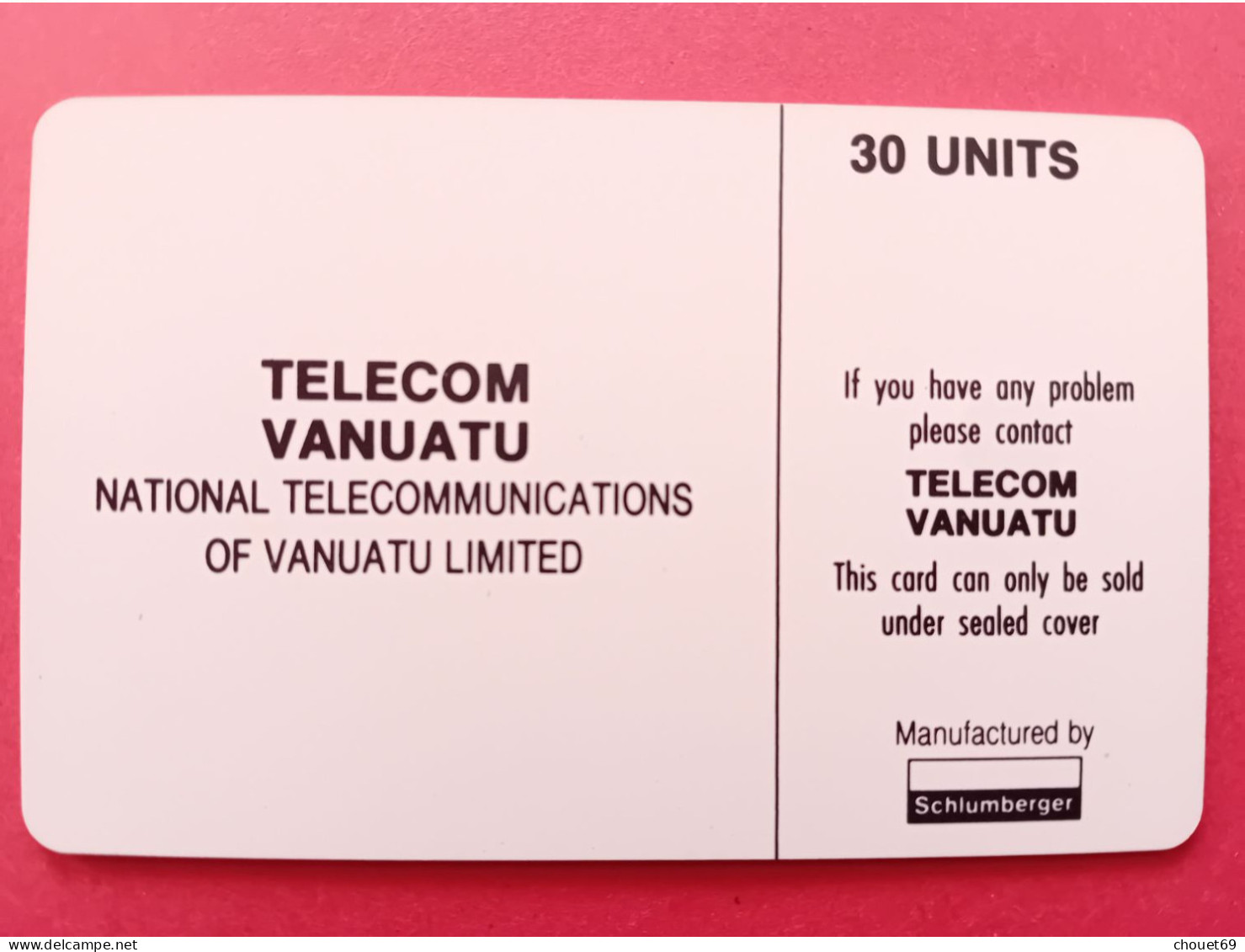 VANUATU 30 Units LOGO No Chip  (BB0615 - Vanuatu