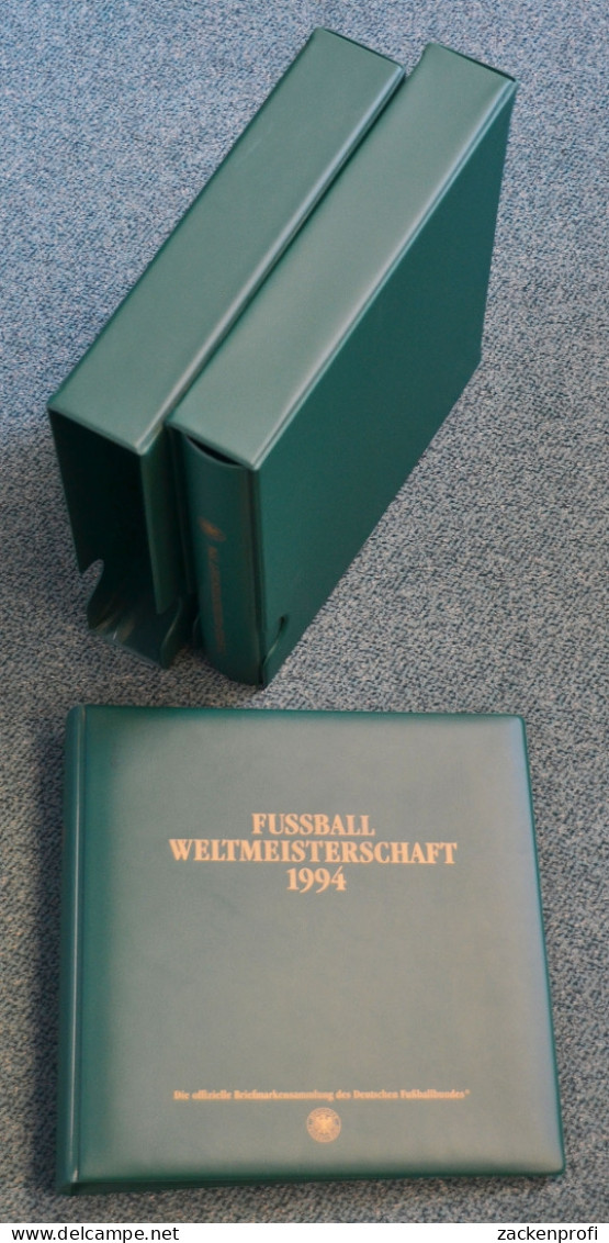 BOREK Ringbinder Mit Kassette: Fußball-WM 1994 Grün Gebraucht (Z328) - Reliures Seules