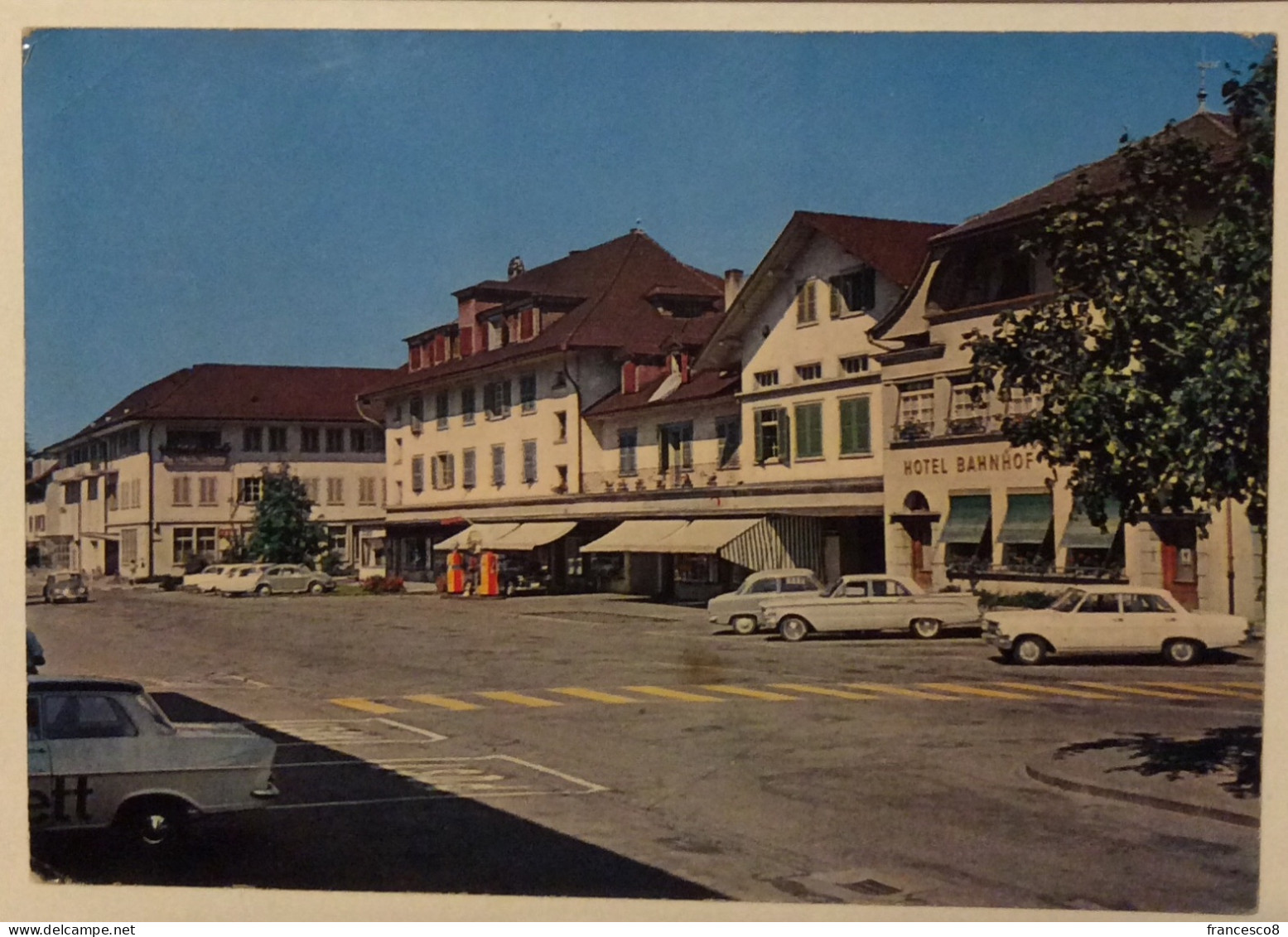 1966 HERZOGENBUCHSEE BAHNHOFPLATZ - Herzogenbuchsee