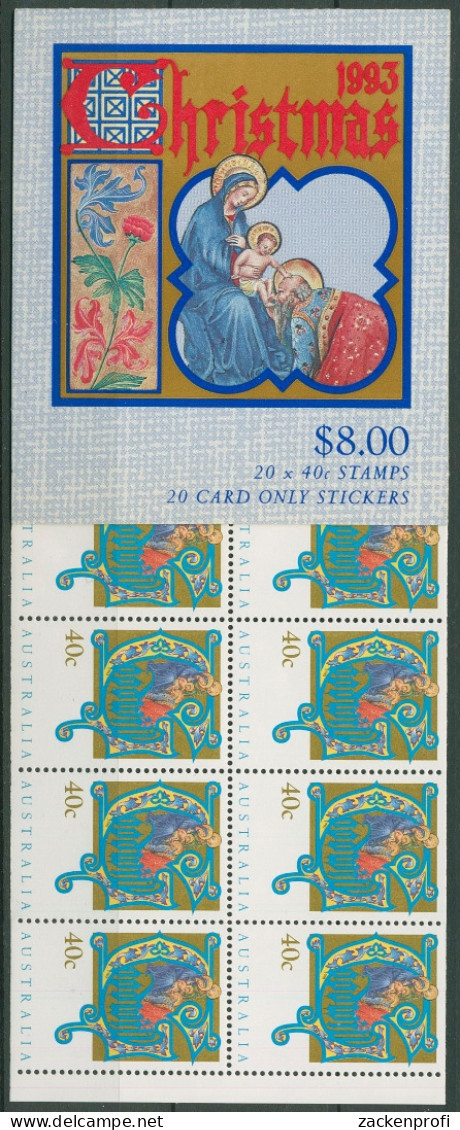 Australien 1993 Weihnachten Hl. Drei Könige MH 0-79 Postfrisch (C29509) - Postzegelboekjes