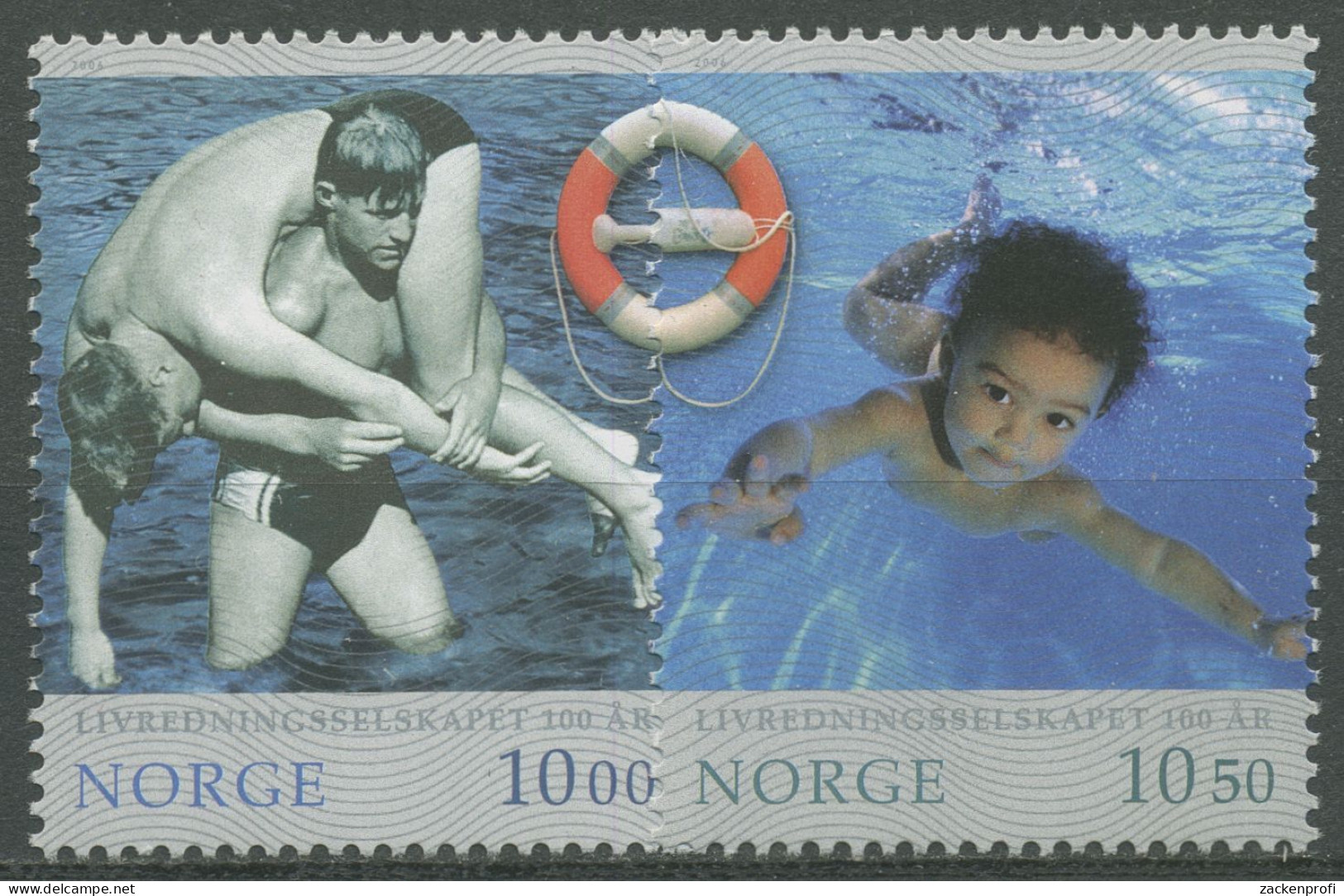 Norwegen 2006 Lebensrettungsgesellschaft 1564/65 Postfrisch - Neufs