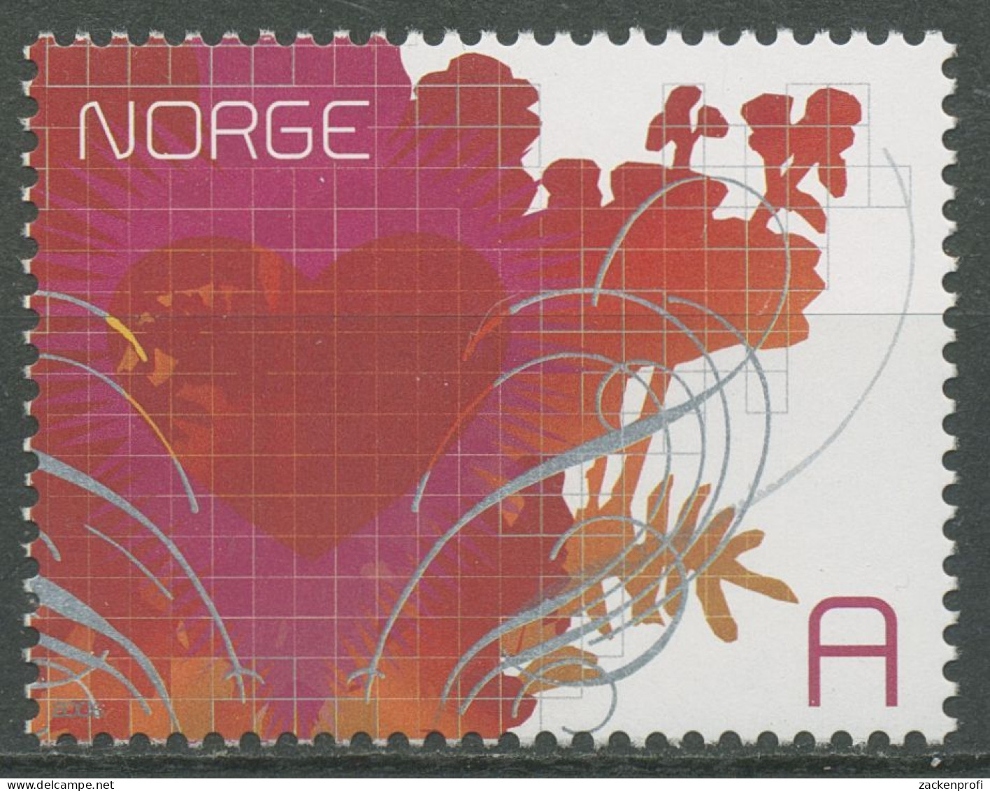 Norwegen 2006 Valentinstag 1560 Postfrisch - Unused Stamps