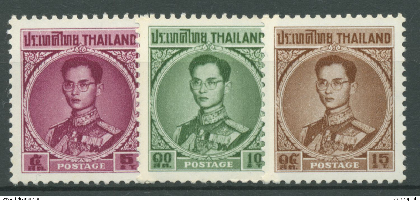 Thailand 1963 König Bhumibol Abduljadeh 411/13 Postfrisch - Thailand