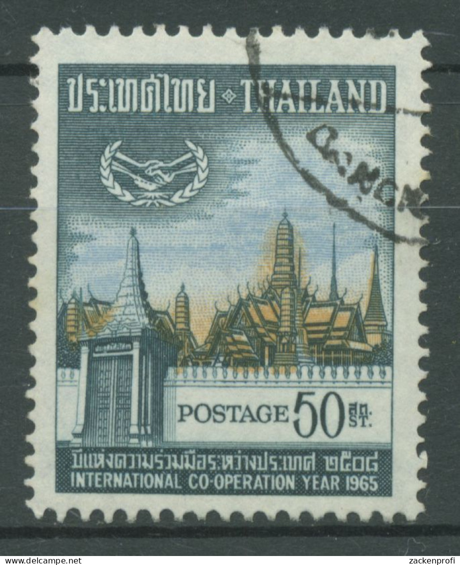 Thailand 1965 Internationale Zusammenarbeit UNO Bangkok 451 Gestempelt - Thailand