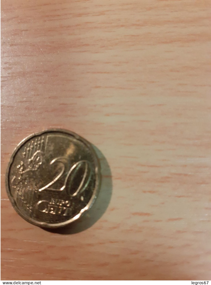 PIECE DE 20 CT ALLEMAGNE  2021 D - Germania