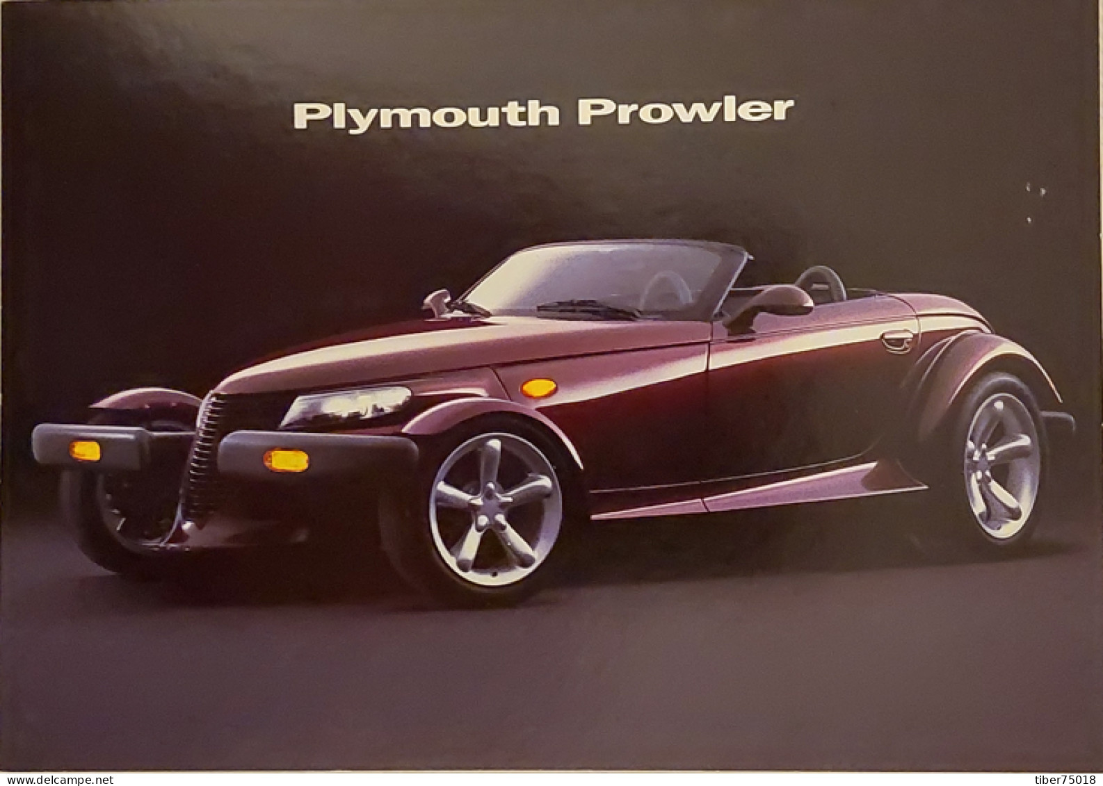 Carte Postale - Plymouth Prowler (voiture Cabriolet) - Turismo