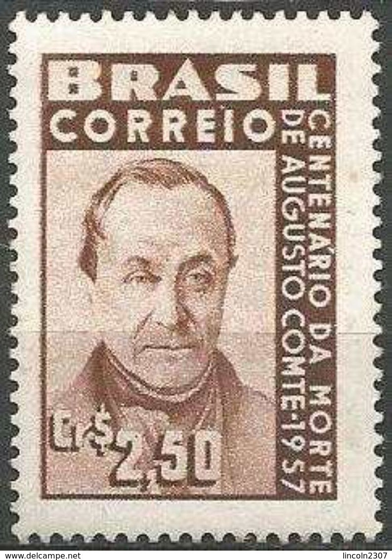 LSJP BRAZIL 100 YEARS AUGUSTO COMTE CREATOR OF POSITIVISM 1957 - Ungebraucht