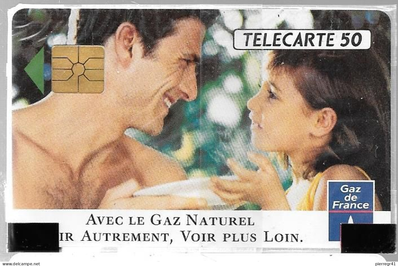 CARTE²°-PUBLIC-50U-F243.989-03/92-GDF-PERE-Sans 2e Logo-NSB-Série B220E0012-TBE-RARE - 1992