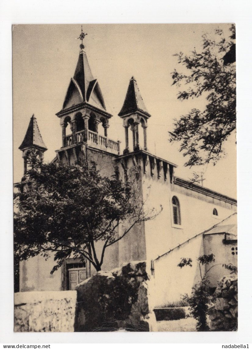 1961. YUGOSLAVIA,CROATIA,SILBA ISLAND,ST. ANTE CHURCH,POSTCARD CARD,USED - Yougoslavie