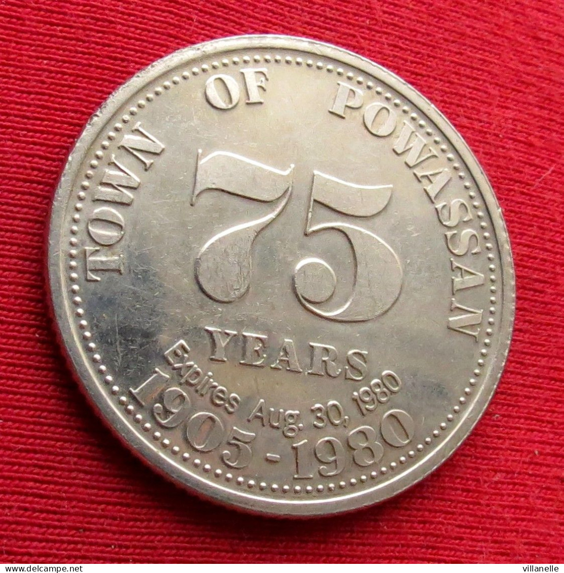 Canada 1 $ 1980 75 Years, Powassan W ºº - Canada