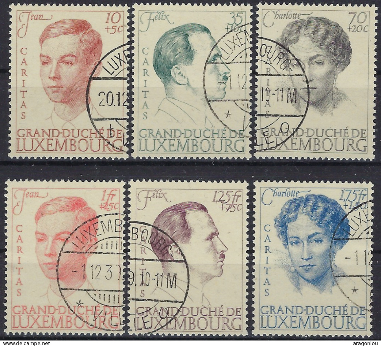 Luxembourg - Luxemburg - Timbres - 1939   Caritas   °   VC. 200,- - Usados