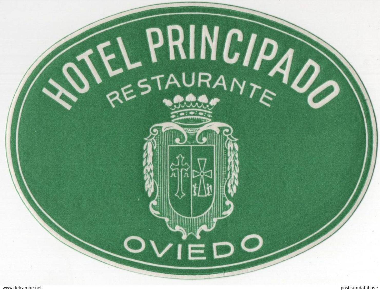 Hotel Principado - Oviedo - Hotelaufkleber