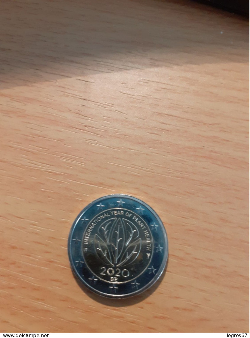 PIECE DE 2 EURO COMMEMORATIVE - ANNEE DES PLANTES BELGIQUE 2020  -  TYPE A - Belgien