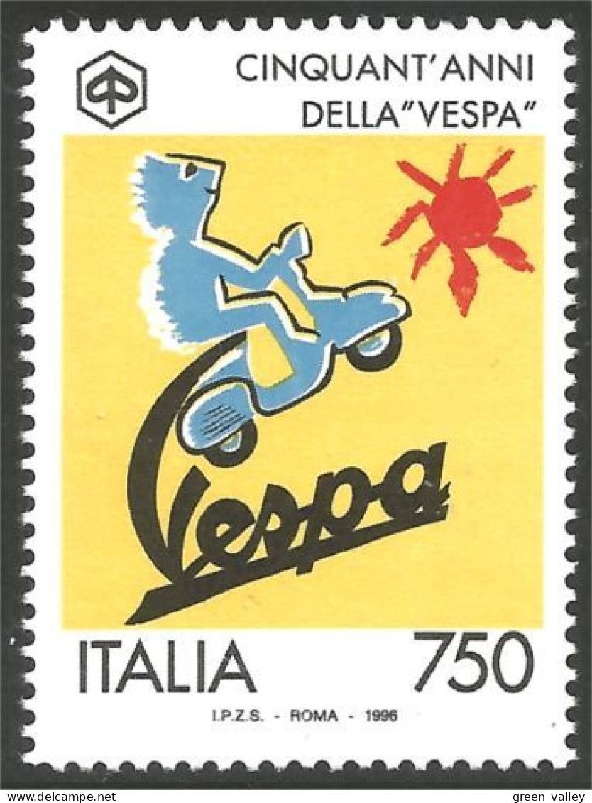 520 Italy Scooter Vespa MNH ** Neuf SC (ITA-300) - Motorbikes