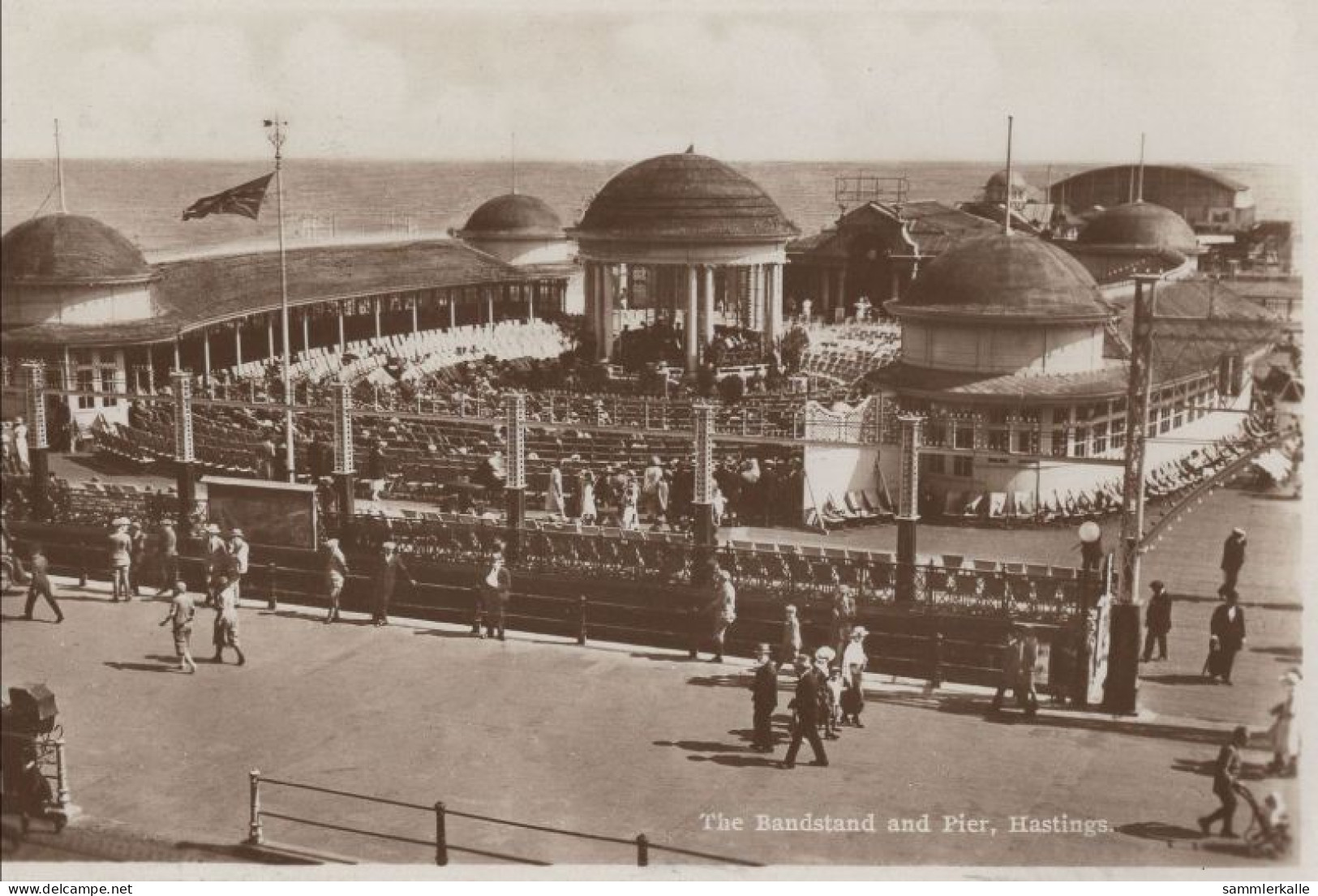 134028 - Hastings - Grossbritannien - Bandstand And Pier - Hastings