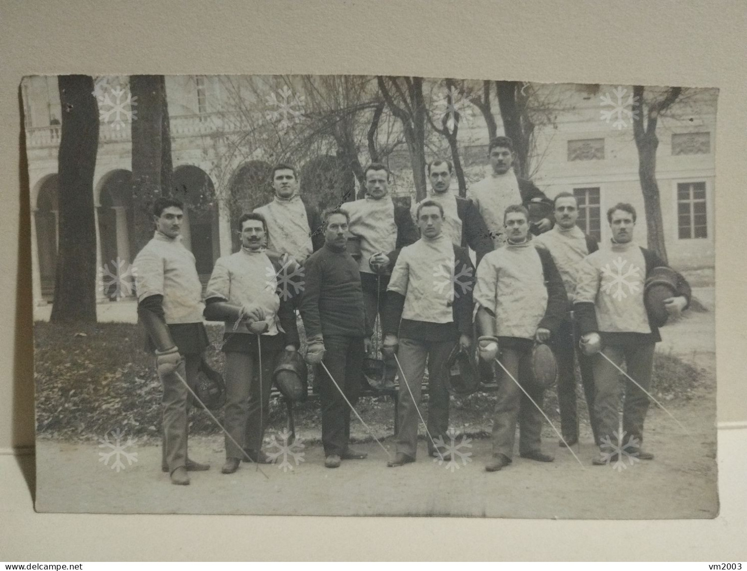 Italy Fencing Group Or Team. To Be Identified. Italia Gruppo Or Squadra Di Scherma. Da Identificare. 1913. Modena ? - Schermen