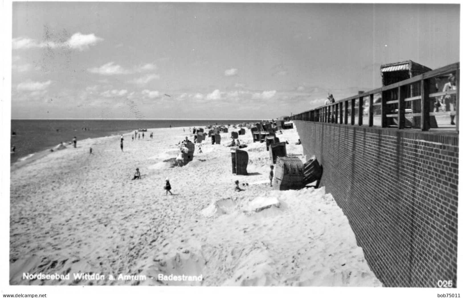 Nordseebad Wittdun A . Amrum , Badestrand - Nordfriesland