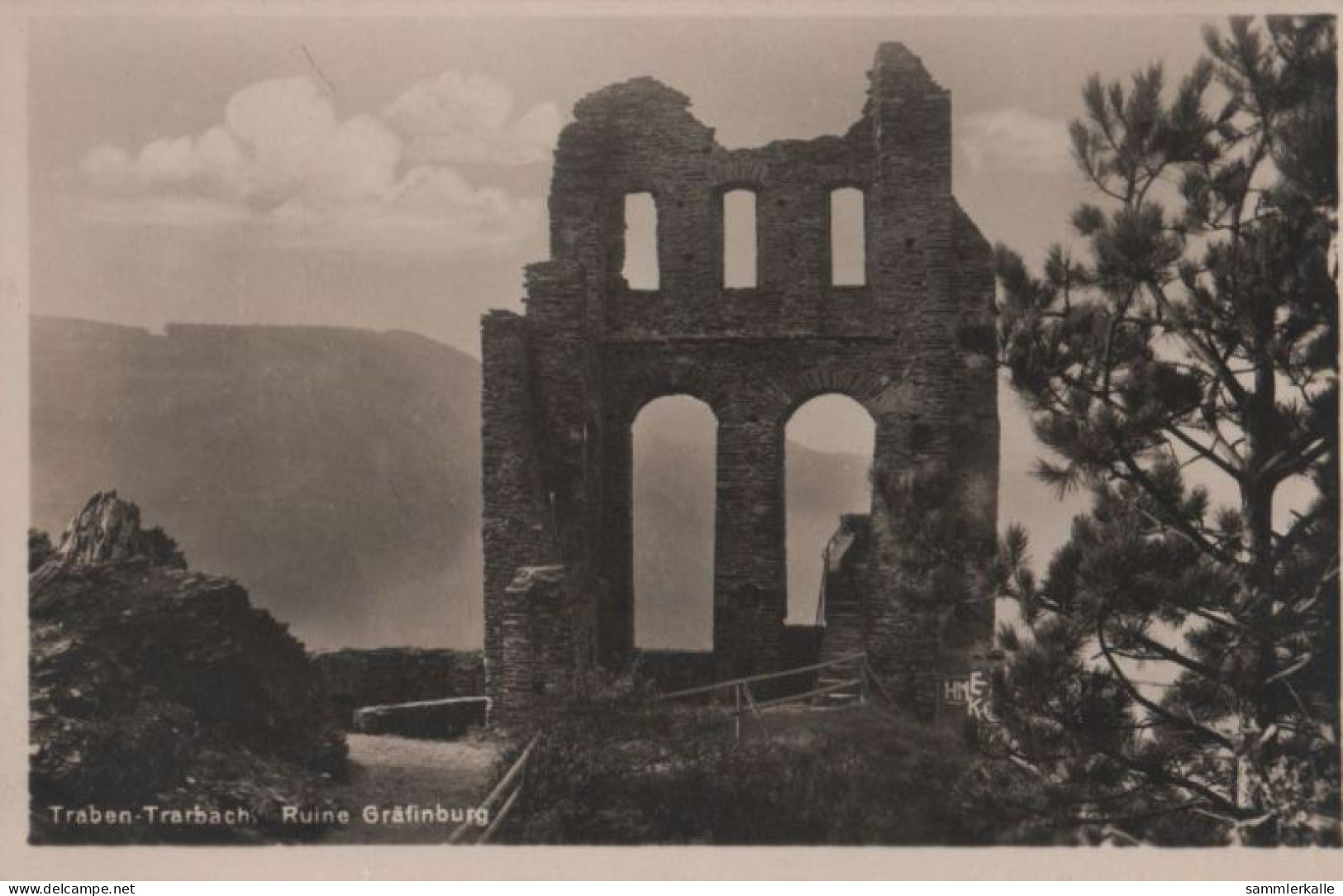 61441 - Traben-Trarbach - Ruine Gräfinburg - Ca. 1950 - Traben-Trarbach