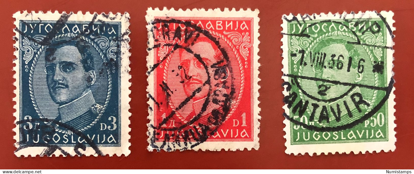 Yugoslavia - King Alexander (Series) From 1931 - Usados