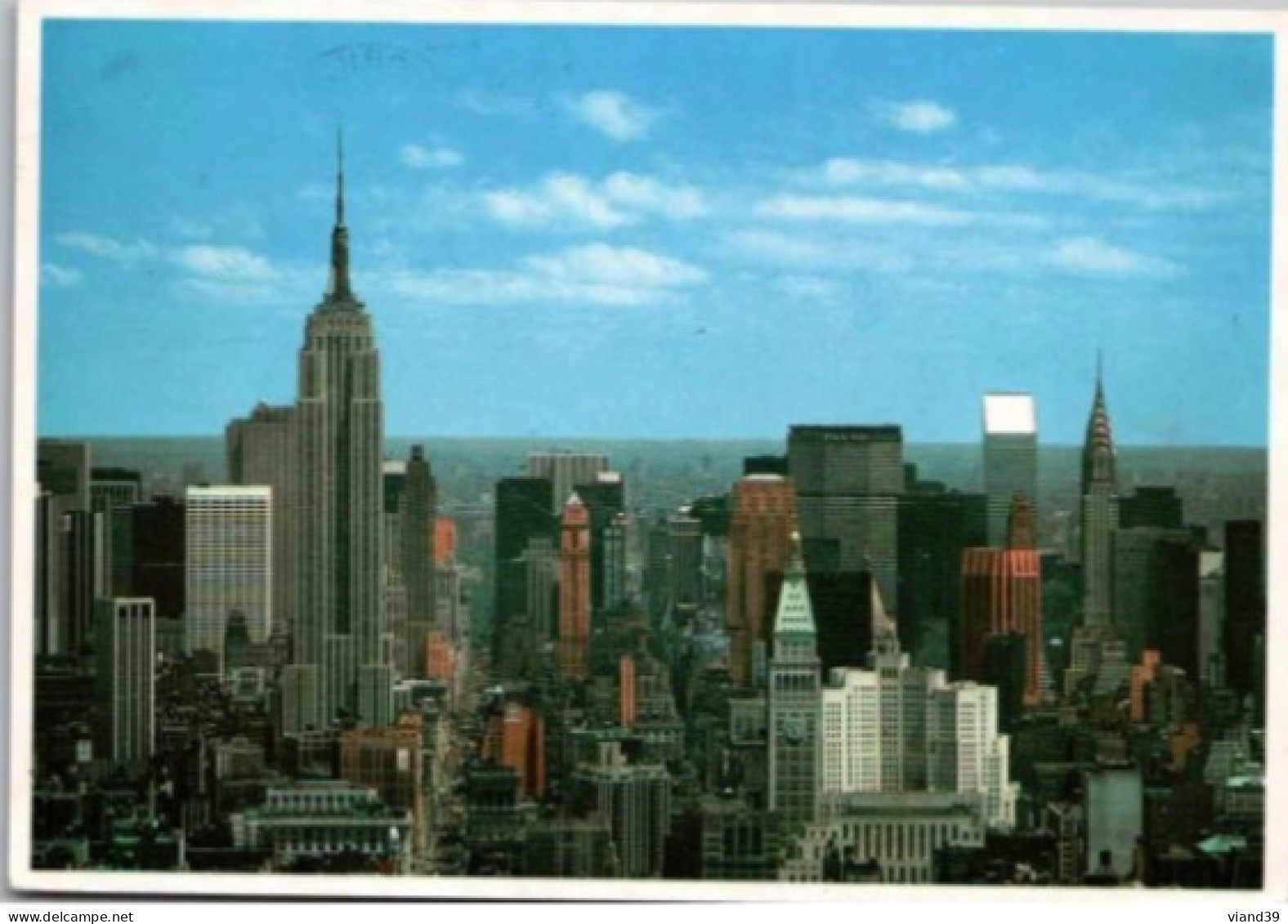 New York City. -  Manhattan.   -  1987.   Timbre. - Manhattan