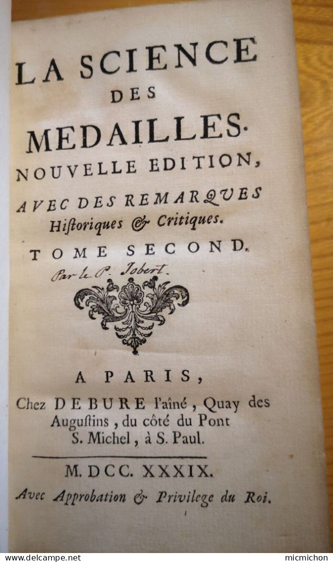 La Science Des Médailles 1789 - 1701-1800