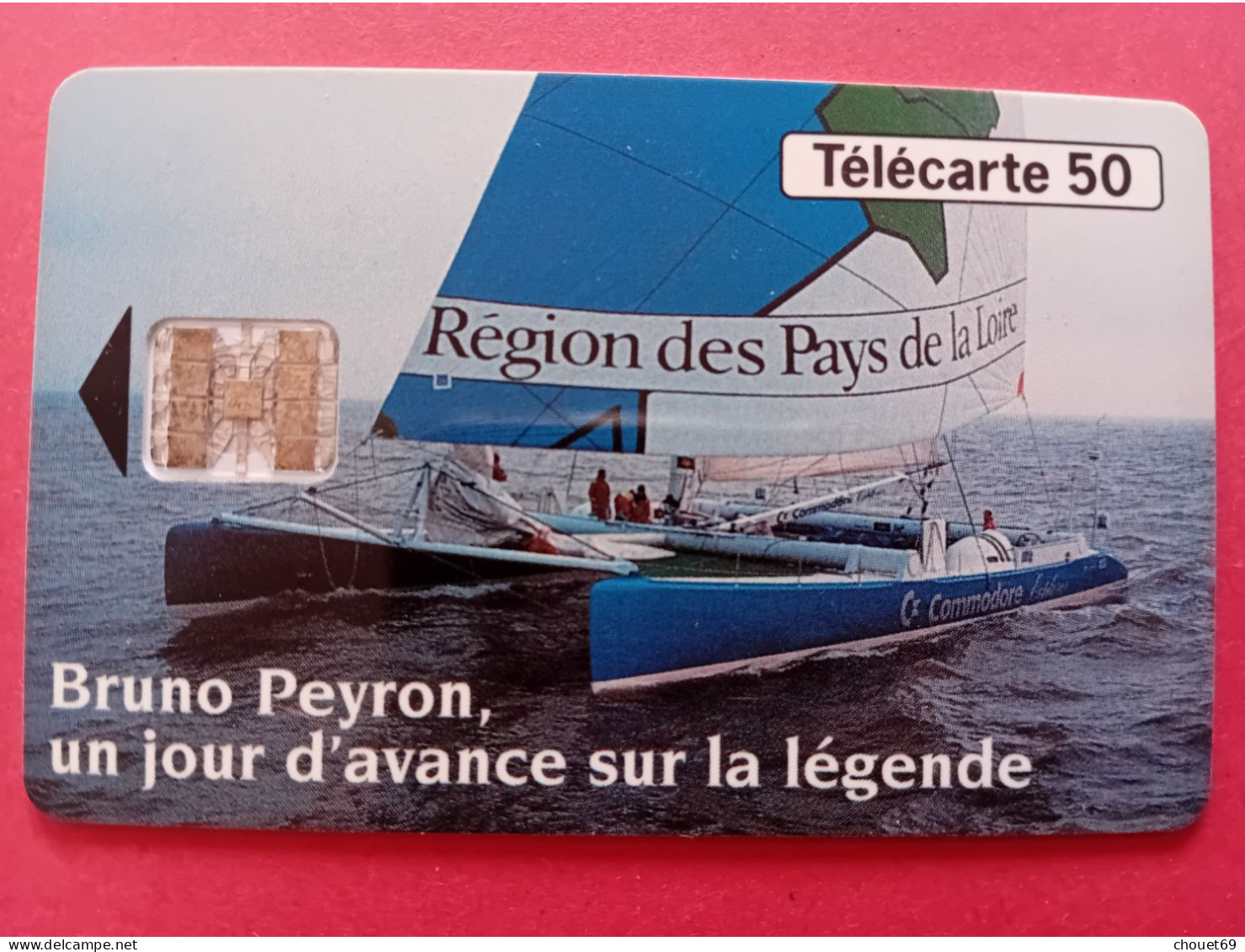 F372 Dédicacée - PAYS DE LOIRE - Bruno Peyron Avec Signature - VOILE  (BB0615 - 1993