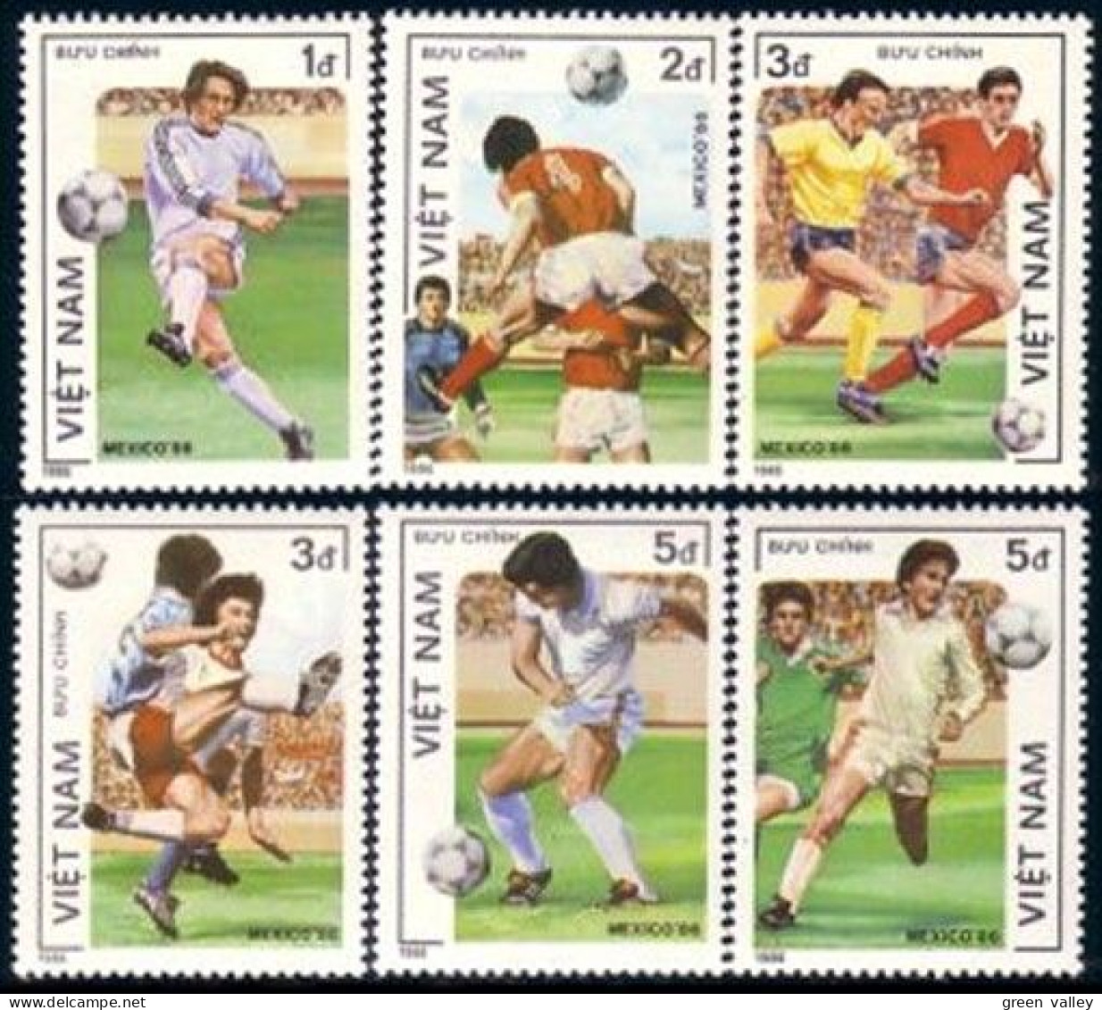 930 Vietnam Futbol Football Soccer MNH ** Neuf SC (VIE-7b) - Other & Unclassified