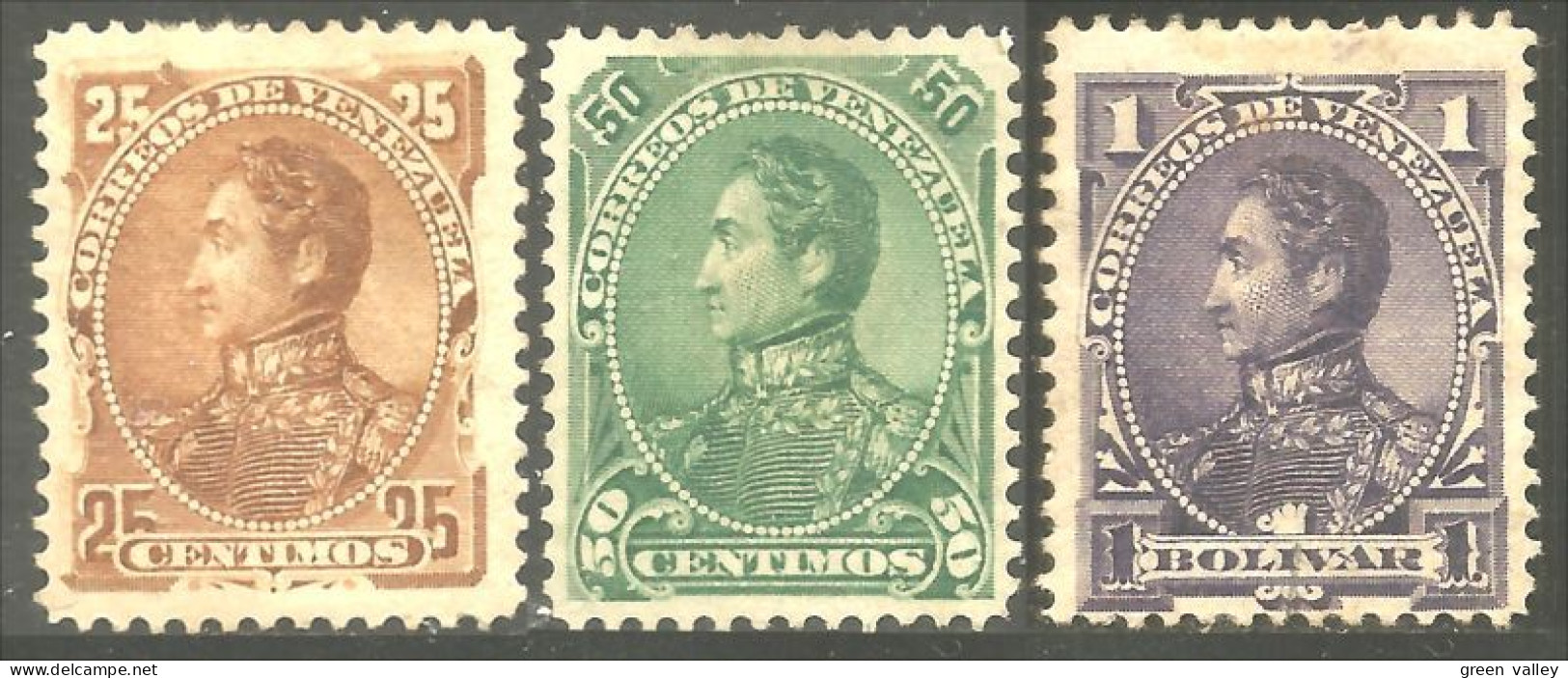 926 Venezuela 1882 Simon Bolivar */o/* (VEN-71) - Venezuela