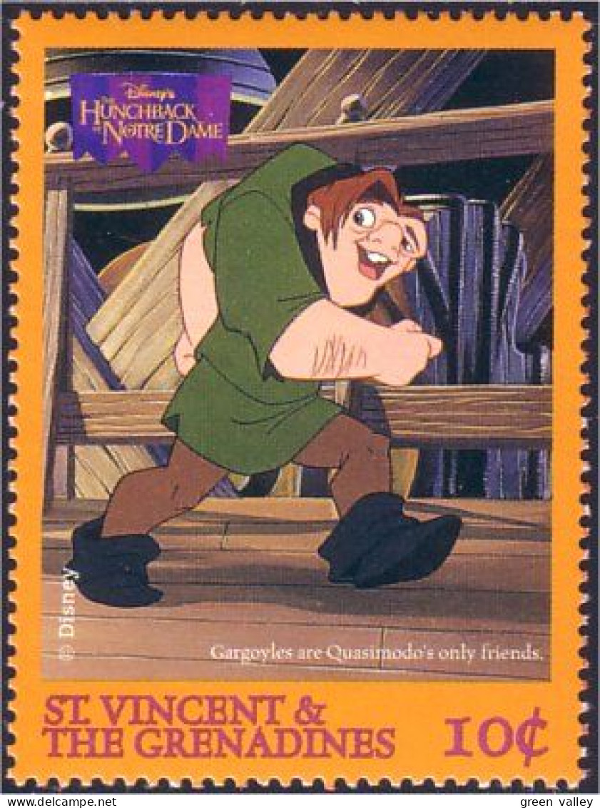 924 St Vincent Notre Dame Paris Quasimodo MNH ** Neuf SC (VIN-120d) - Iglesias Y Catedrales