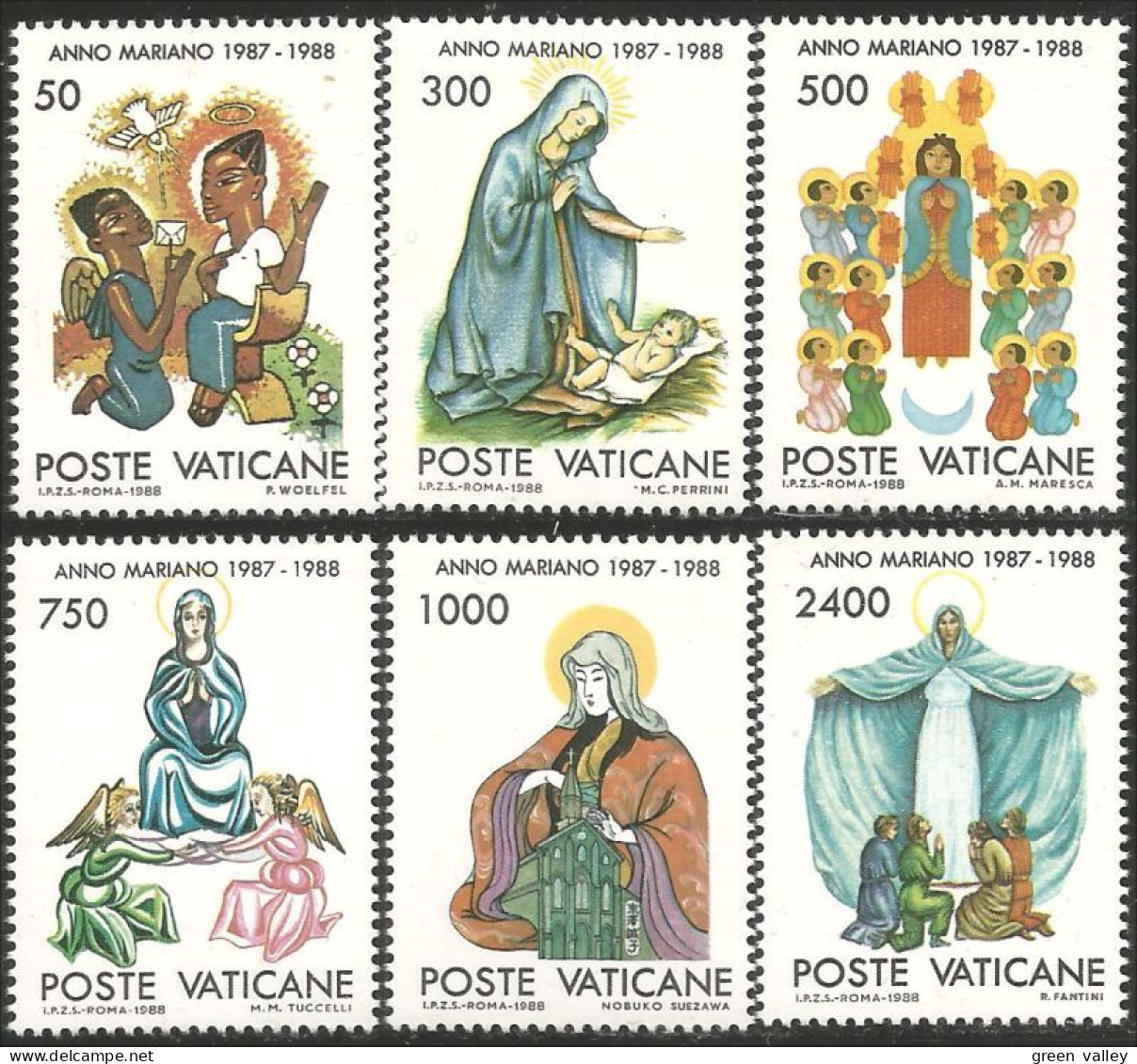 922 Vatican Année Mariale Marian Year MNH ** Neuf SC (VAT-142) - Unused Stamps