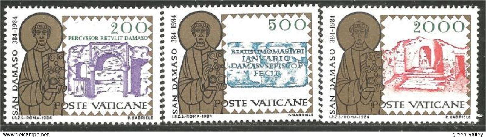 922 Vatican St Damascus Damase MNH ** Neuf SC (VAT-133) - Ungebraucht