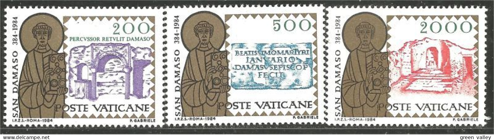 922 Vatican St Damascus Damase MNH ** Neuf SC (VAT-133) - Unused Stamps