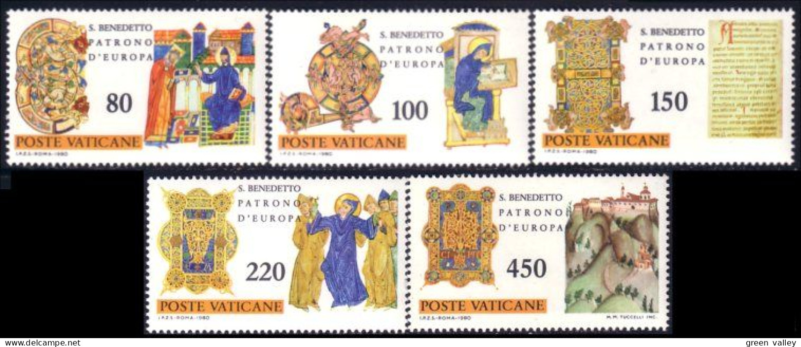 922 Vatican Patrono Europa St Benoit St Benedict MNH ** Neuf SC (VAT-23) - Nuevos