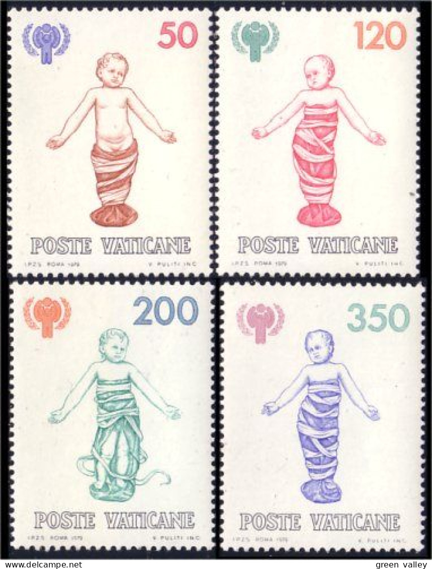 922 Vatican Child Enfants Statues Della Robbia MNH ** Neuf SC (VAT-22a) - Nuevos