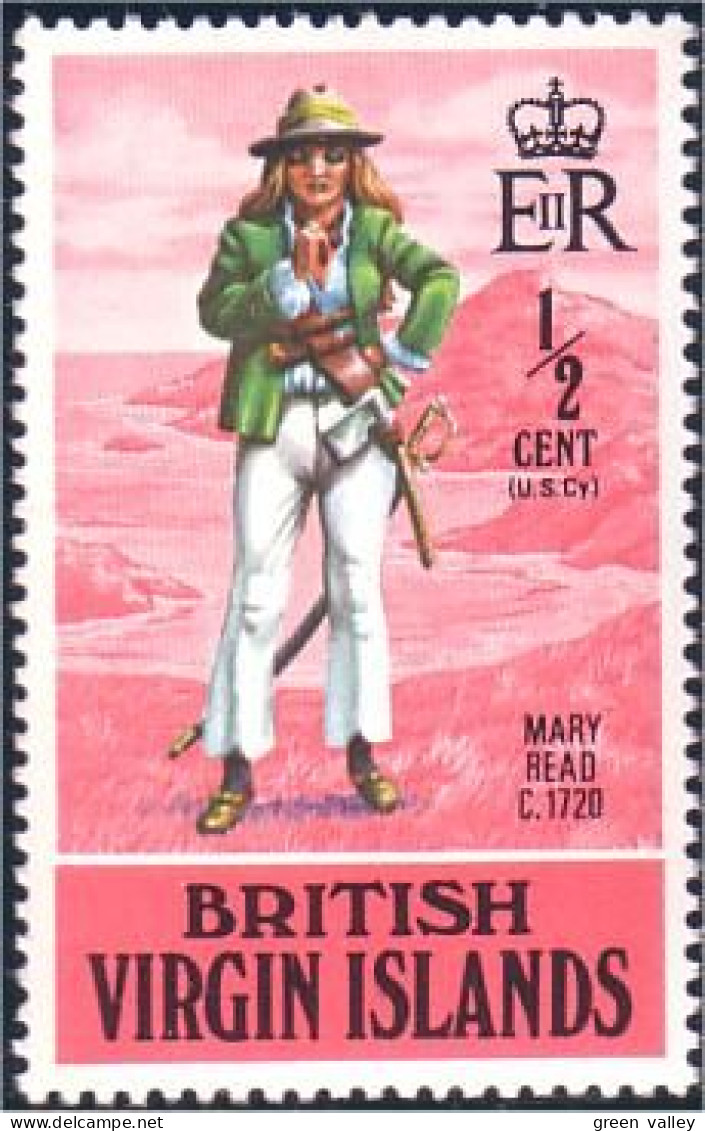 934 British Virgin Islands Mary Read MNH ** Neuf SC (VIR-1a) - Iles Vièrges Britanniques