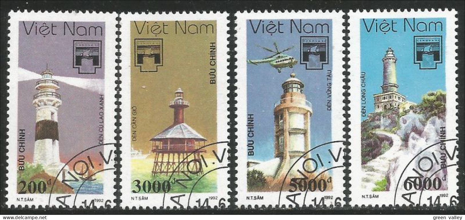 930 Vietnam Phare Lighthouse Lichtturm Vuurtoren Faro (VIE-434e) - Faros